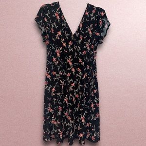 Black Floral Dress